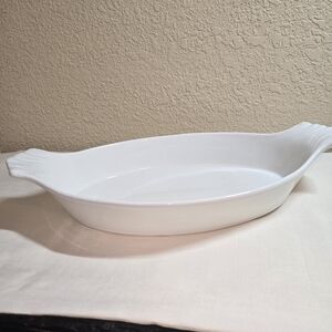 Whittier Pottery Plater In White Made In The USA